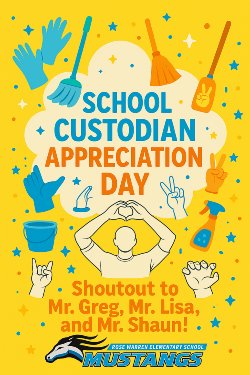 School Custodian Appreciation Day! 