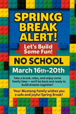 Spring Break - No School | Rose Warren Elementary School